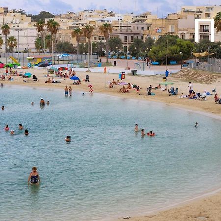Gem Beachfront Apt With Amazing Bay And Sea Views Birżebbuġa Kültér fotó